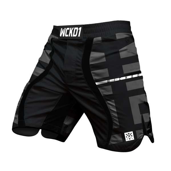 Wicked One Eager Klaz Fightshorts - Schwarz