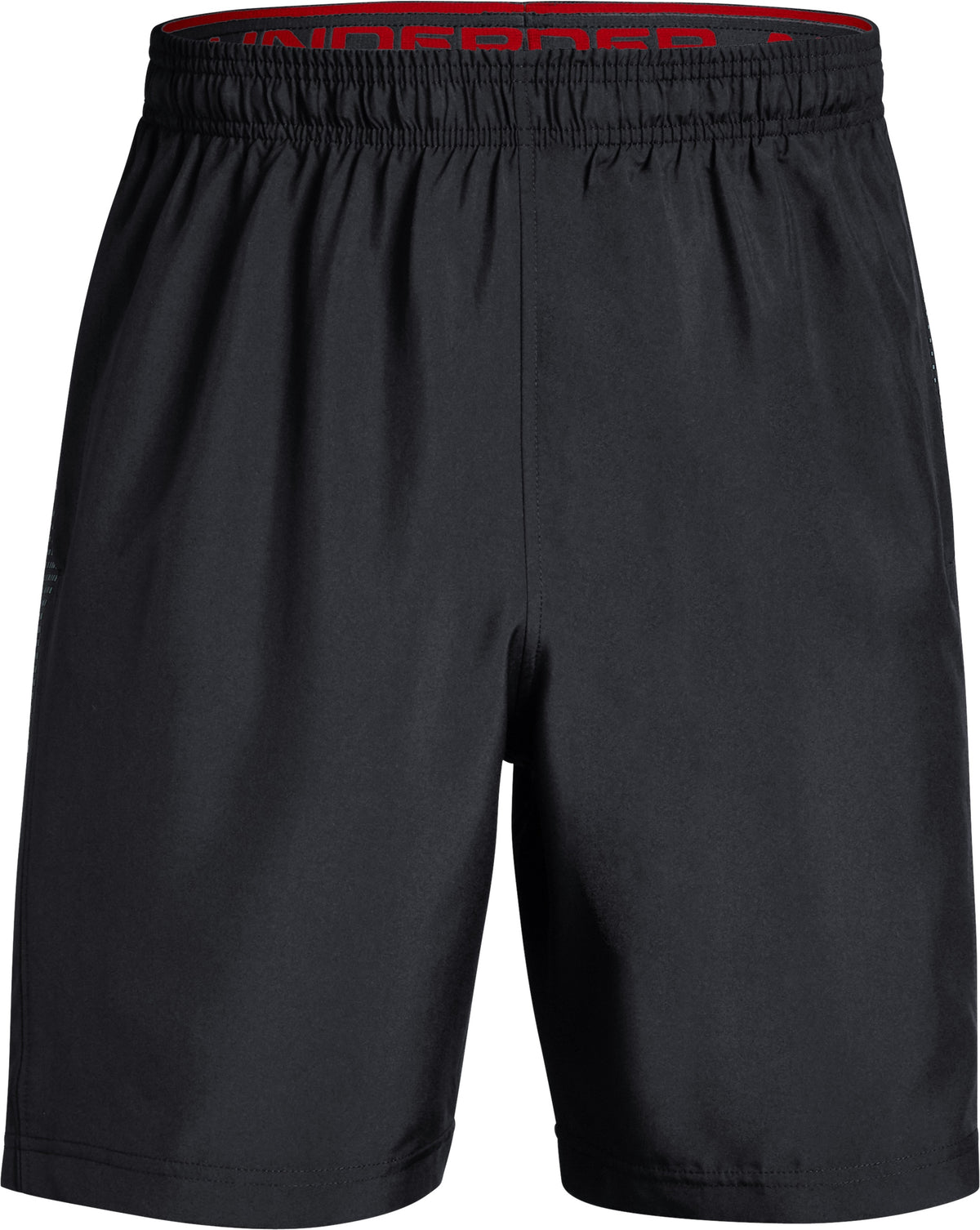 Under Armour Woven Graphic Fightshorts – Schwarz/Rot
