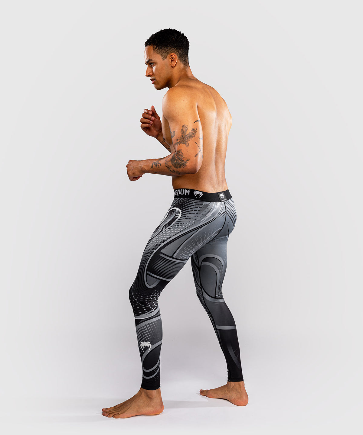 Venum Crimson Viper 2.0 Leggings a compressione - Nero/Grigio