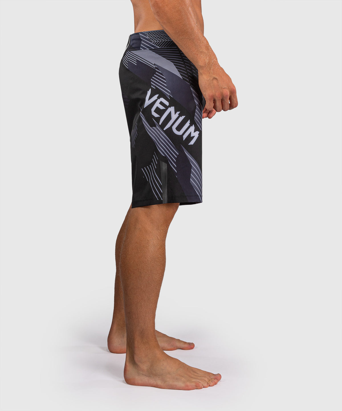 Venum No-Gi 6.0 Pantalón Corto de Combate - Negro/Blanco