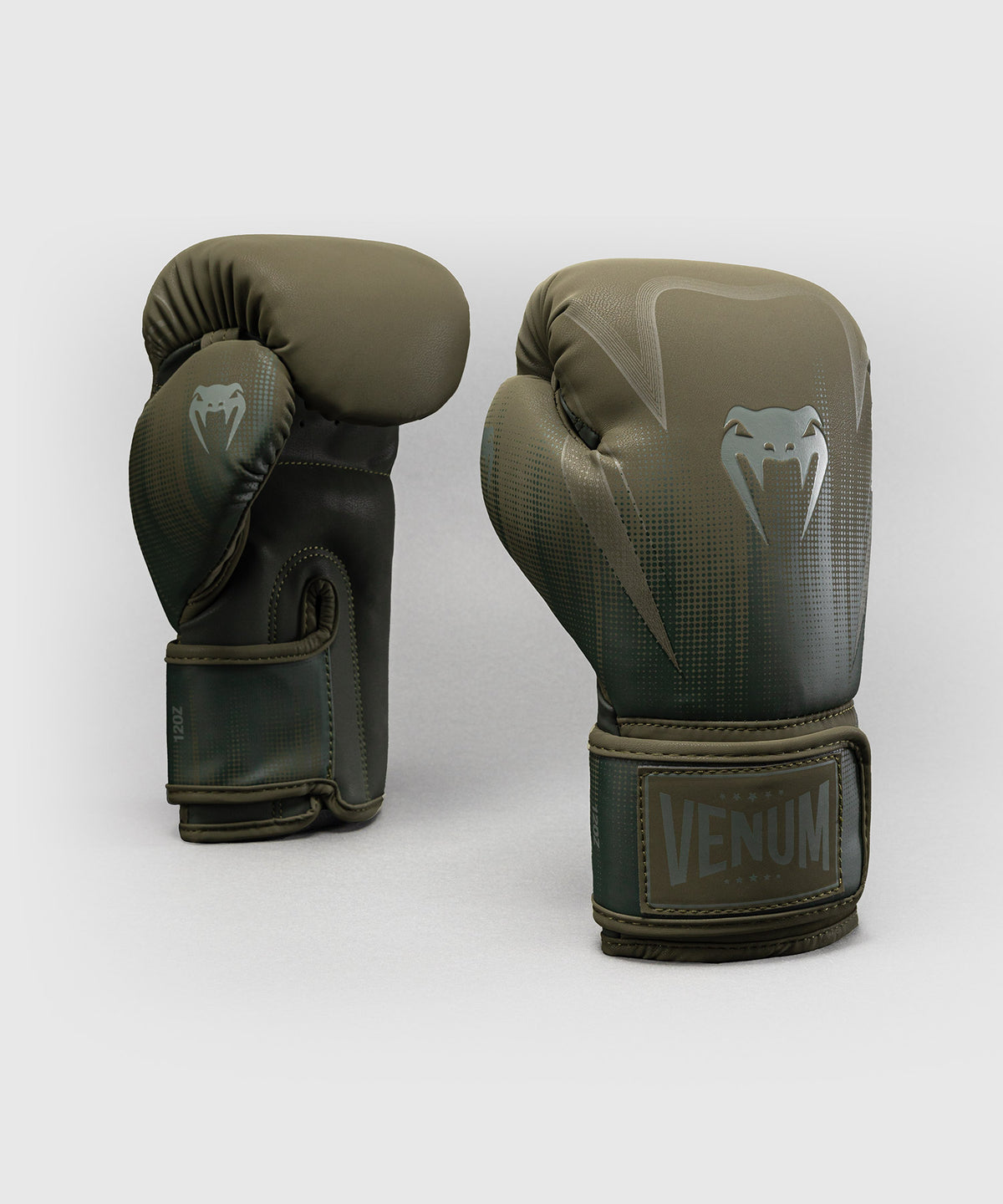 Gants de boxe Venum Stealth – Kaki/Vert Foncé
