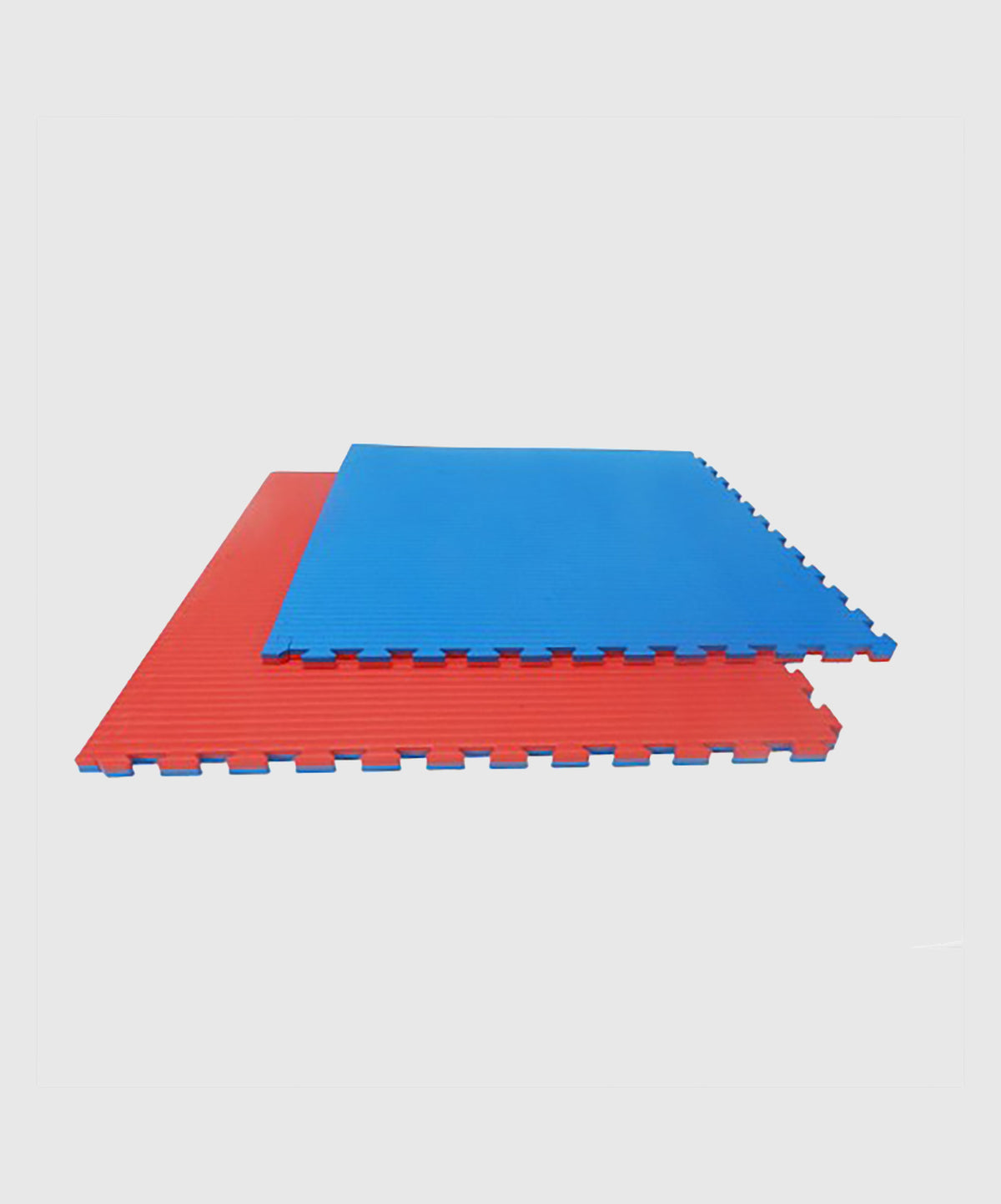 Tatami Puzzle 100x100x4cm (x5) – Rot/Blau