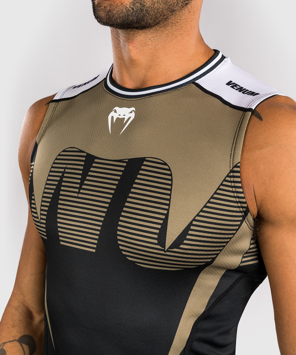 Rashguard Sans Manches Venum Adrenaline – Noir/Sable