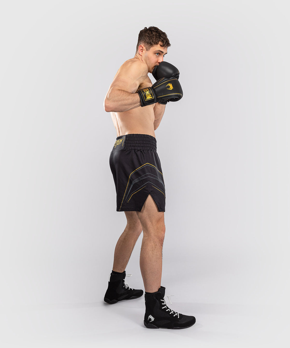 Venum Streamline Pantaloncini da Boxe – Nero/Oro