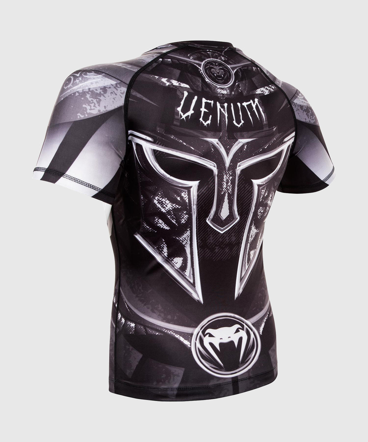 Venum Gladiator 3.0 Rashguard a maniche corte - Nera/Bianco