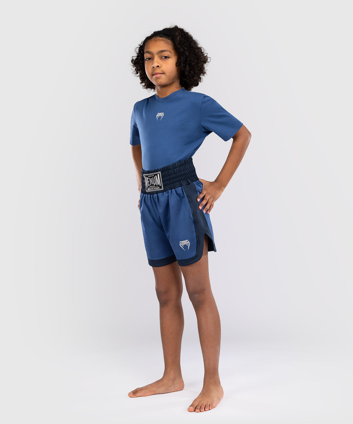 Short de boxe pour Enfants Venum Classic - Bleu Royal