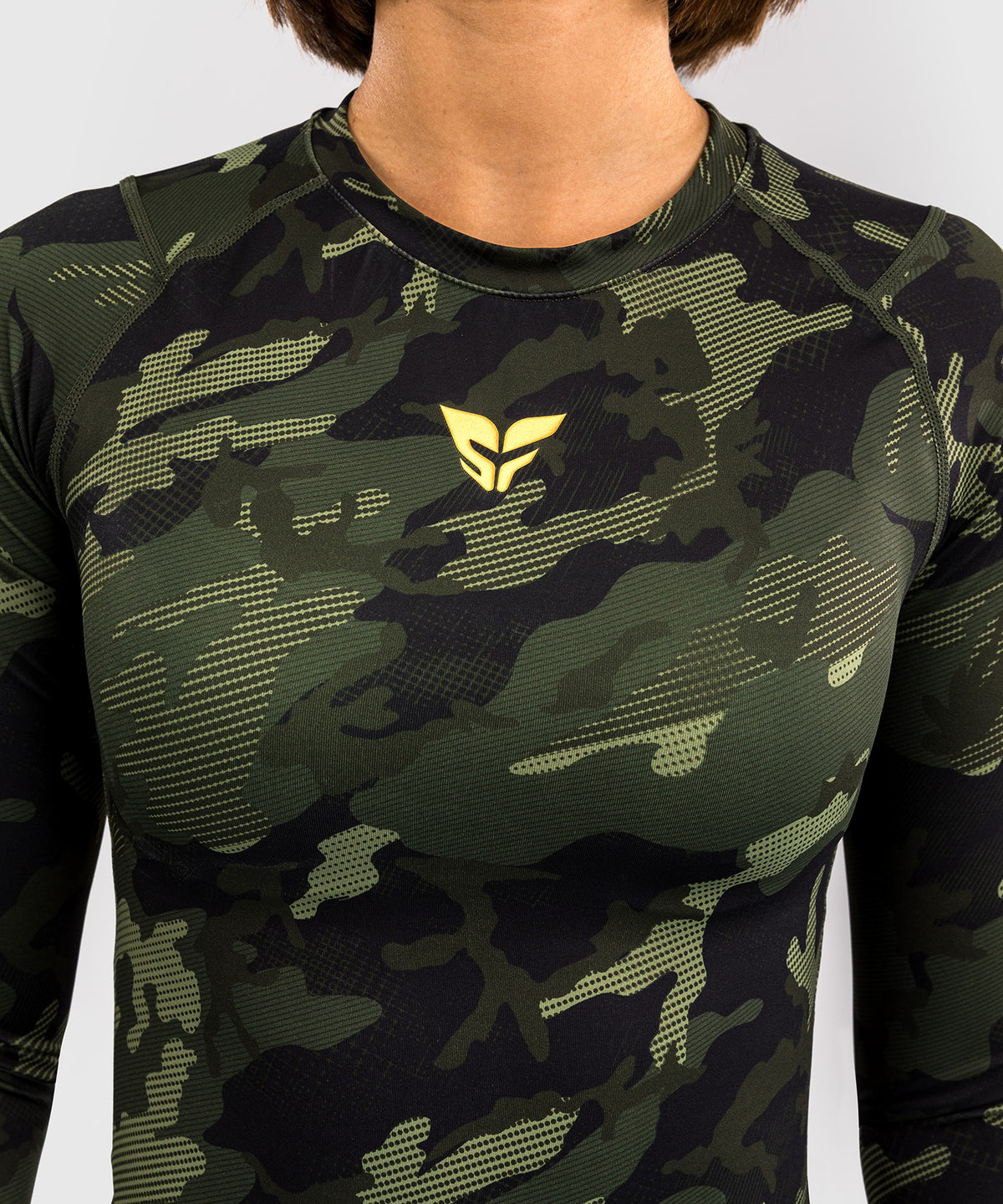 Venum x Sophia Rose Damen Langarm Rashguard - Forest Camo