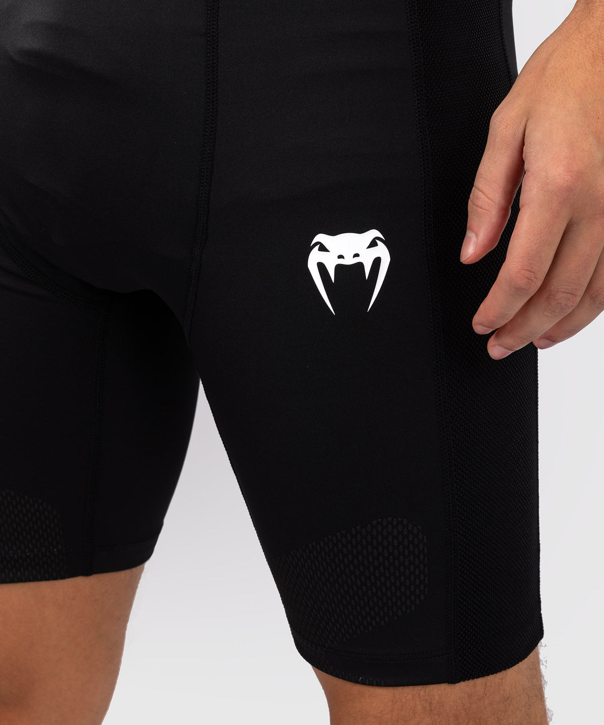 Short de compression Venum Tactical XT- Noir/Rouge Feu