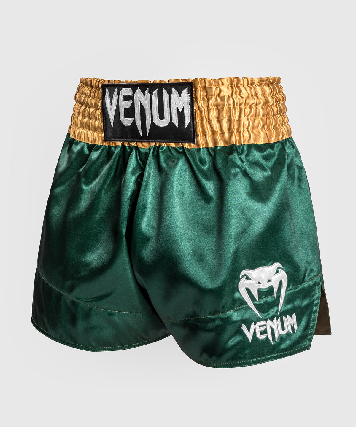 Venum Classic - Short Muay Thaï - Vert/Or/Blanc
