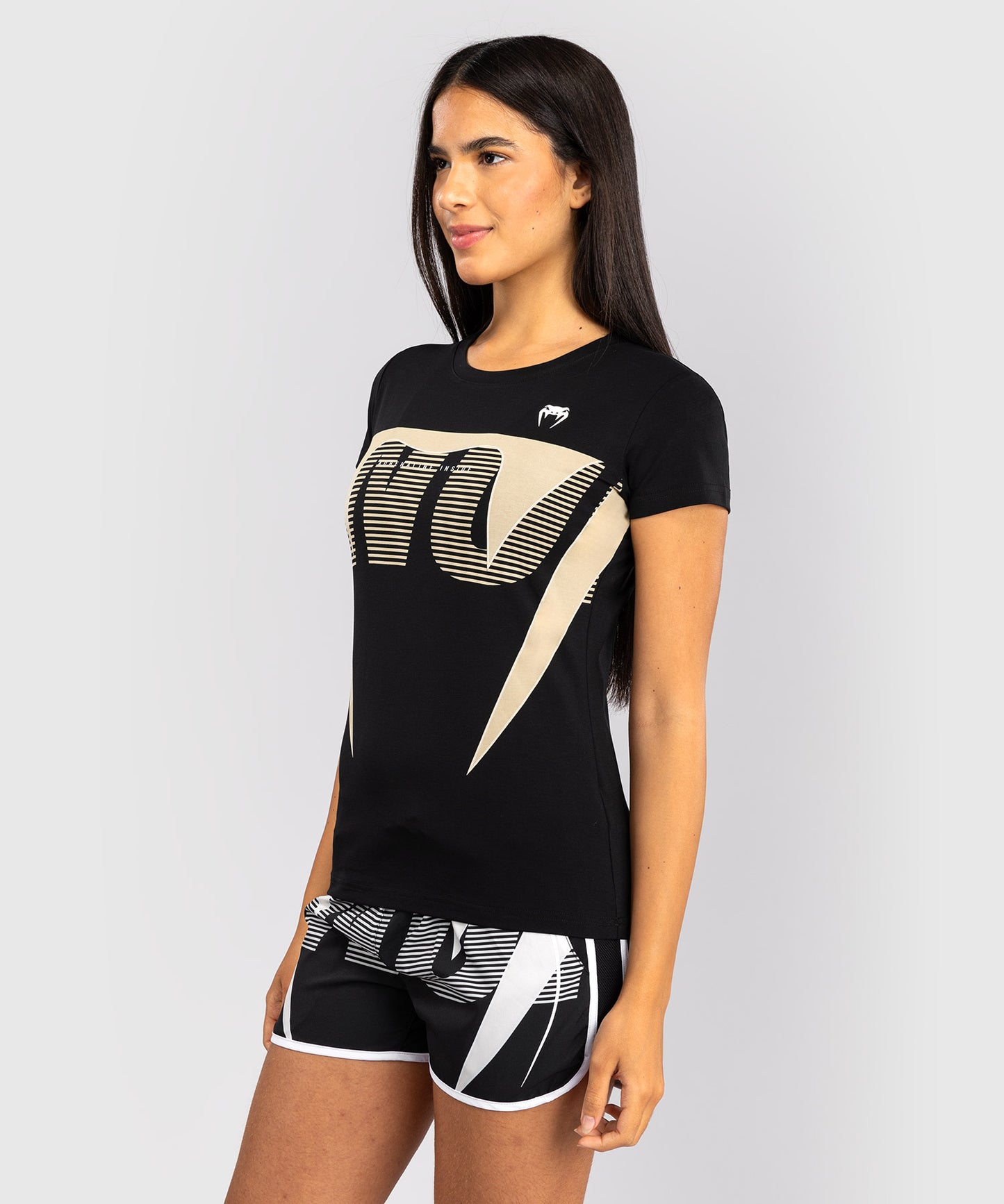 Venum Adrenaline Camiseta Mujer – Negro/Marfil