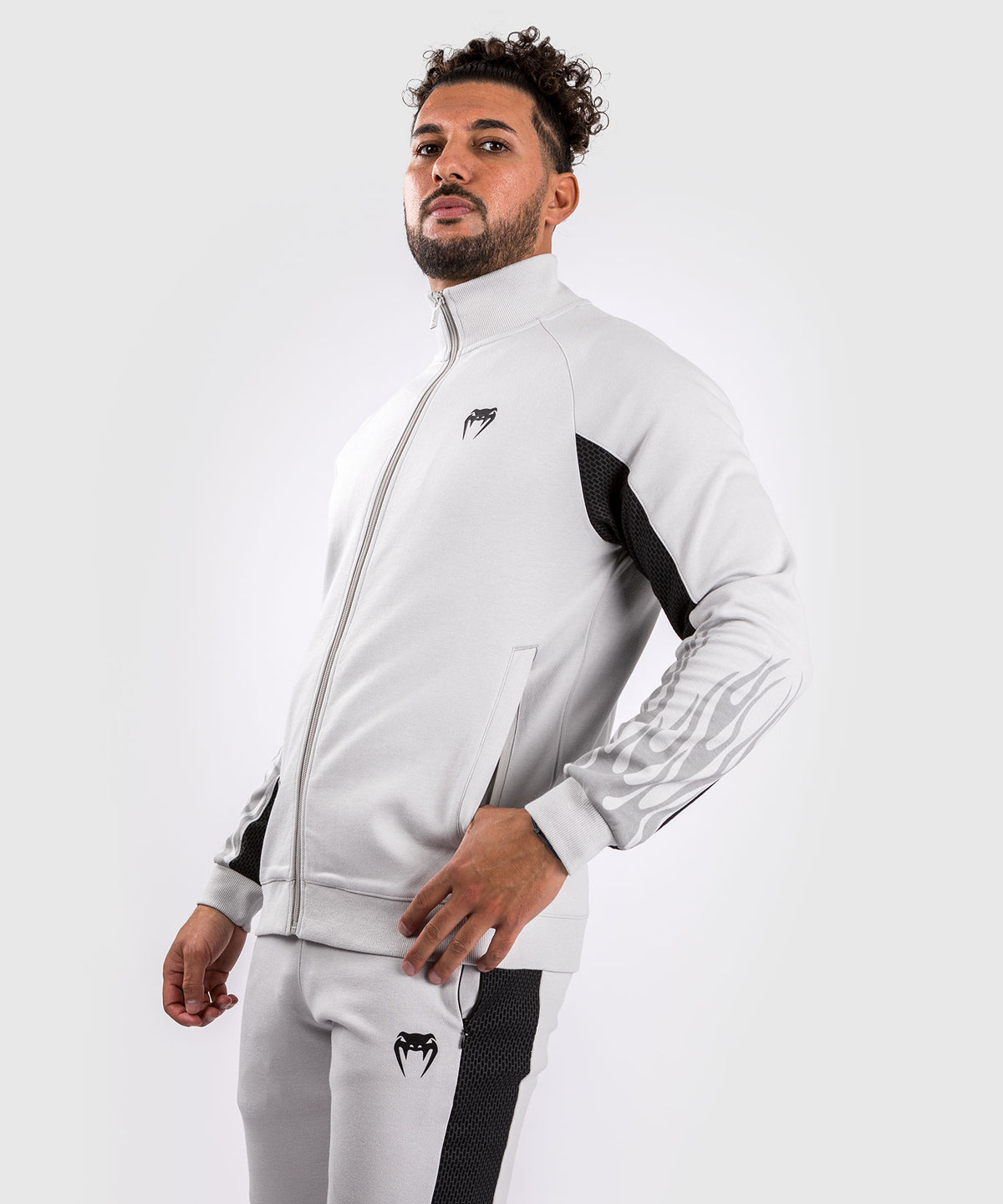 Venum x Dodge Demon 170 Giacca a zip intera da Uomo - Grigio
