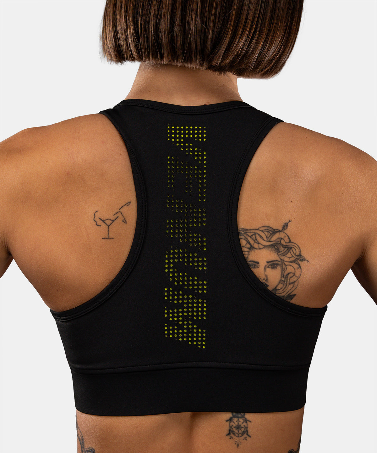 Brassière de Sport Venum Lazer - Noir/Jaune