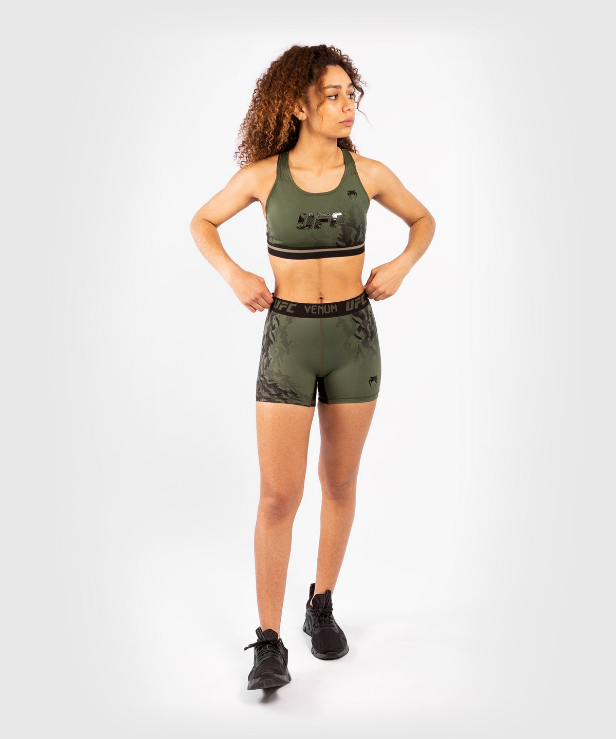 Women's UFC Bra Venum Authentic Fight Week - Khaki