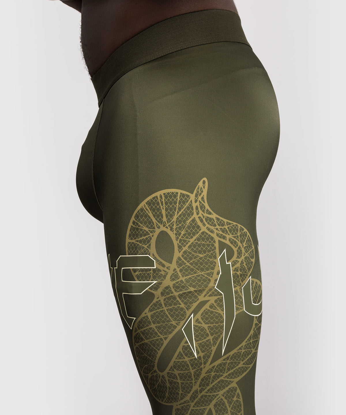 Venum Serpenti Pantaloni Compressivi – Kaki/Bronzo/Ivory
