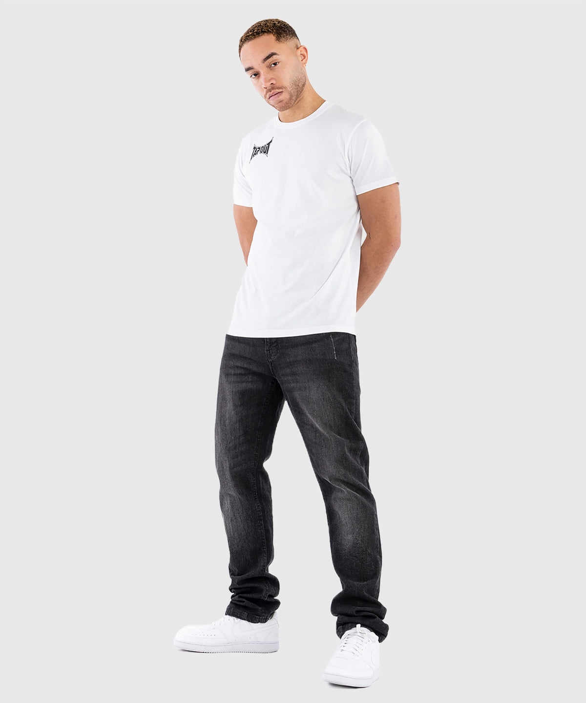 Tapout Octogon T-shirt - White/Black
