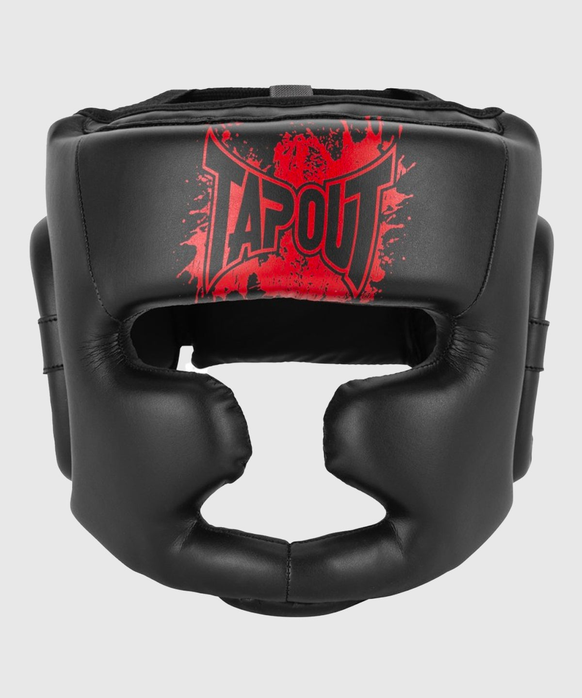 Tapout Casco de Boxeo - Negro/Rojo