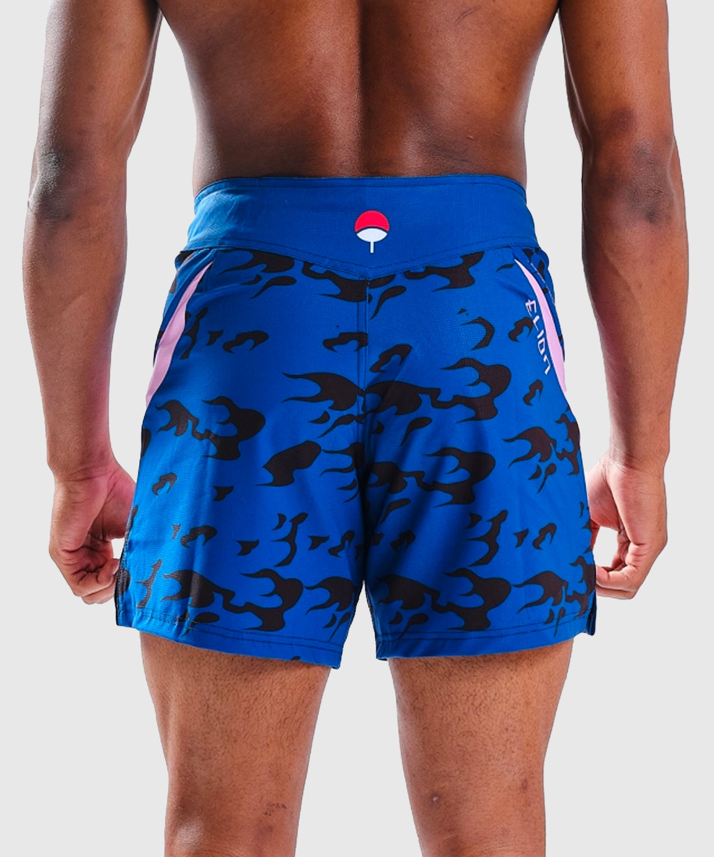Elion X Naruto Sasuke Fightshorts - Azul