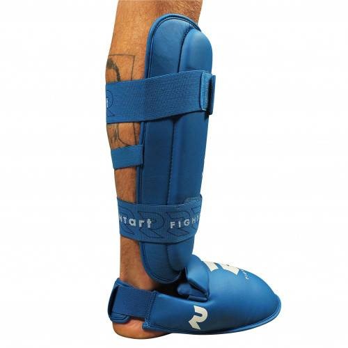 Fight Art Parastinchi e Piedi per Karatè Allenamento e Competizione - Blu