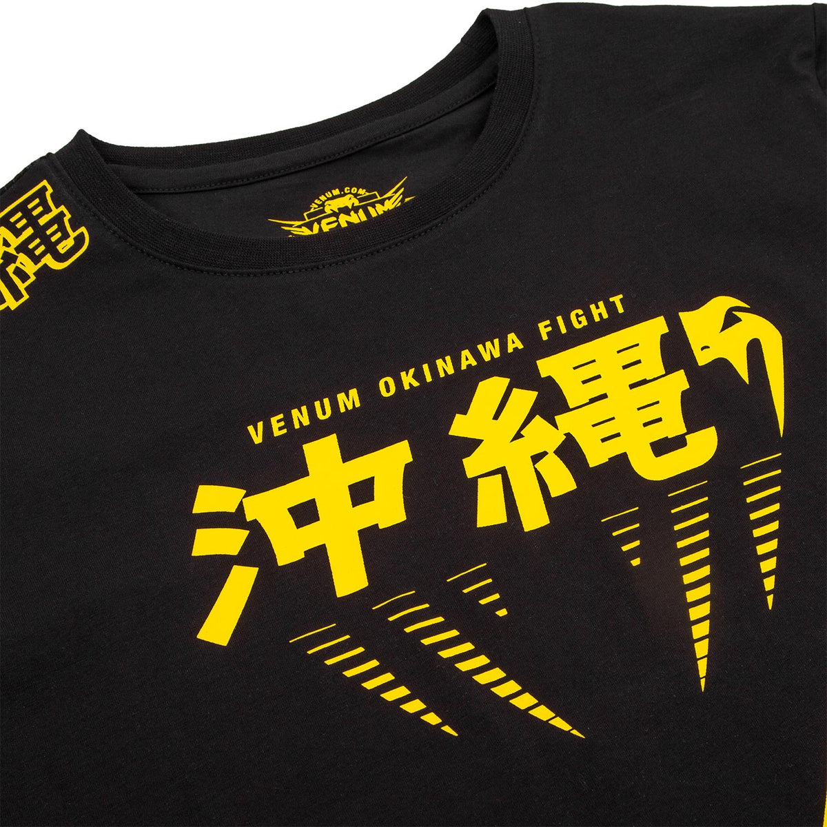 Venum Okinawa 2.0 Kids T-Shirt - Schwarz/Gelb