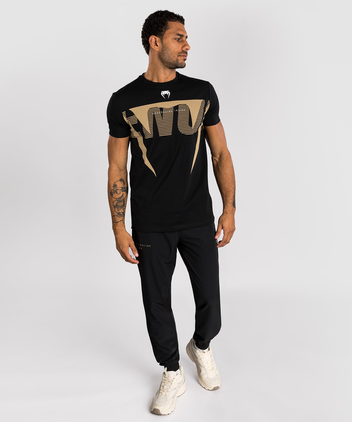 Venum Adrenaline T-Shirt - Black/Sand