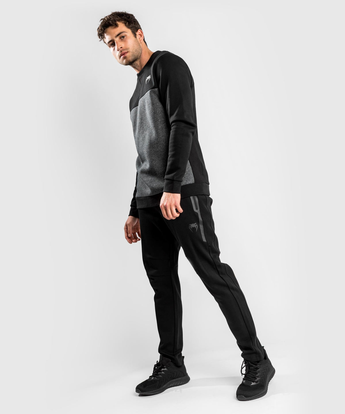 Sweatshirt Venum Rafter Light - Noir/Gris Chiné