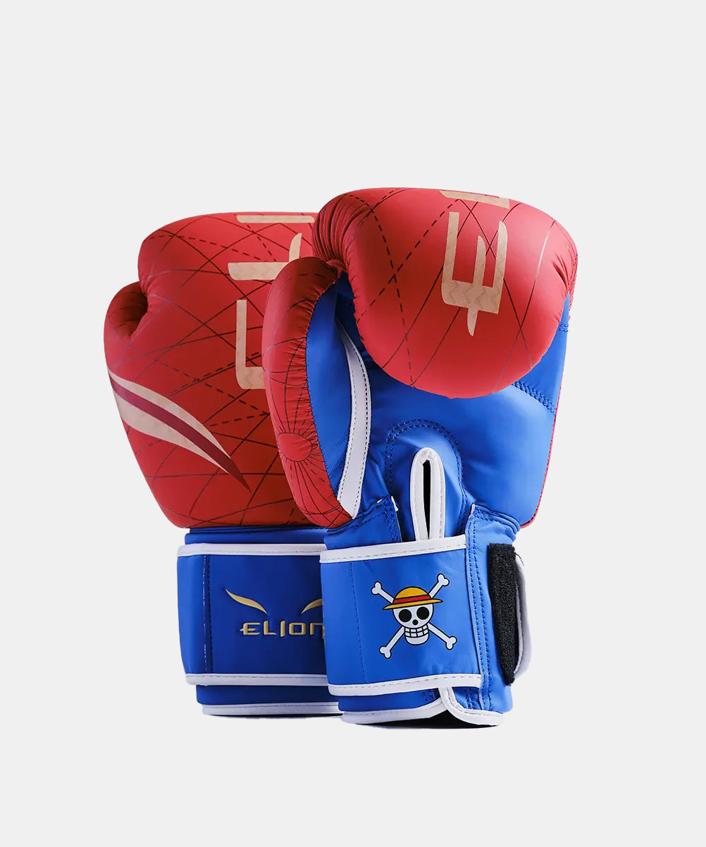 Gants de Boxe Elion X One Piece Luffy - Rouge/Bleu