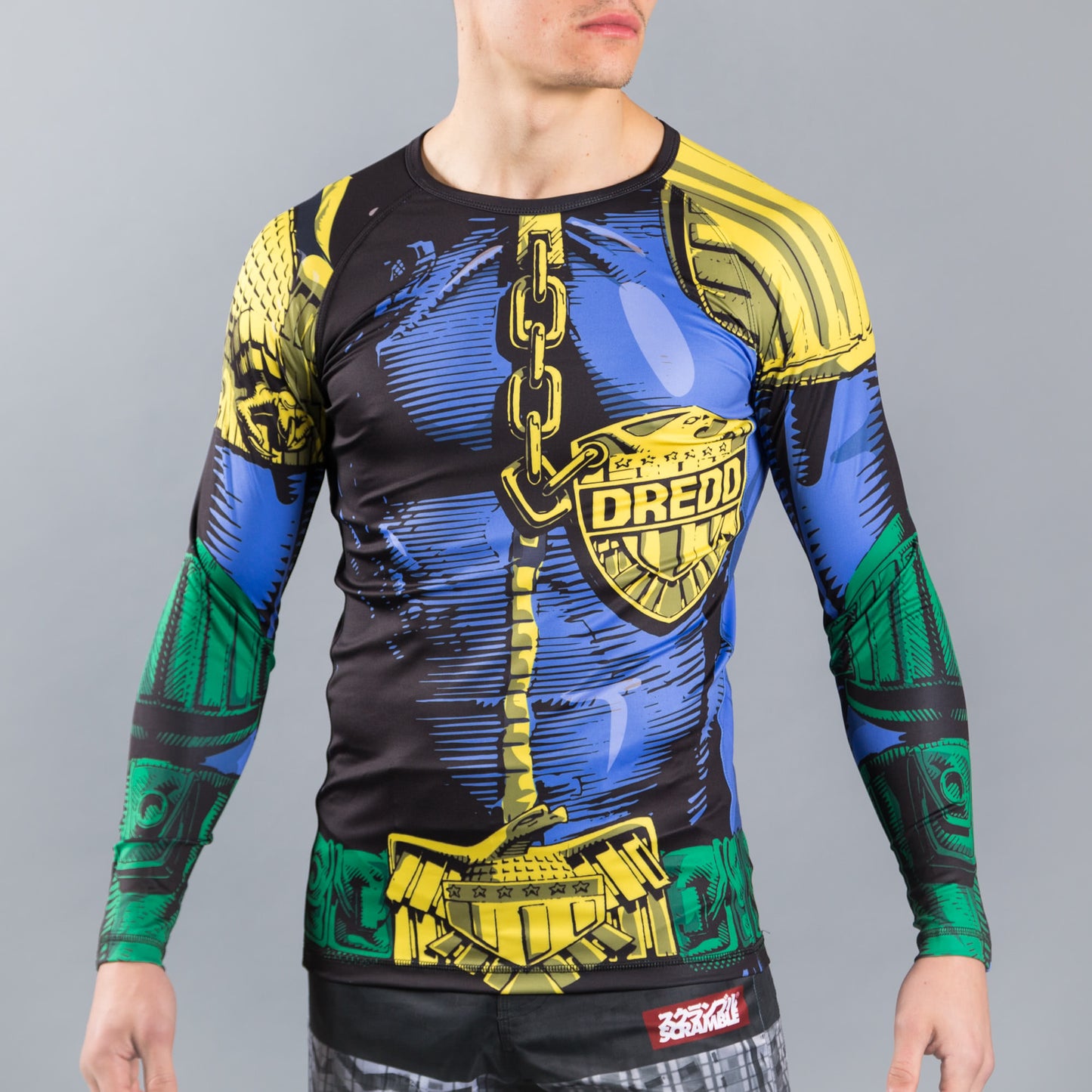 Scramble X Judge Dredd The Law Rashguard