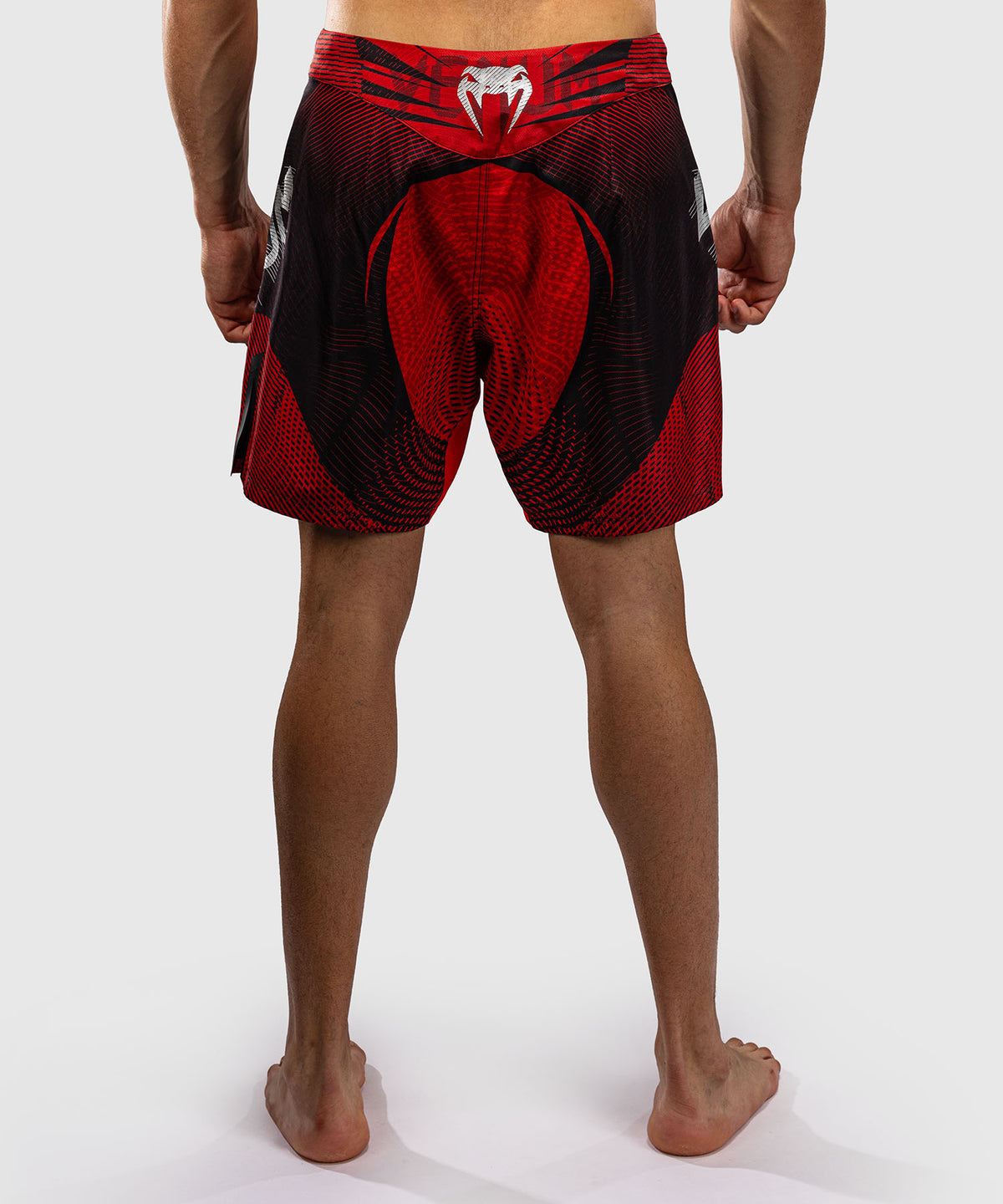Venum Galactic 3.0 Fightshorts - Rot/Silber