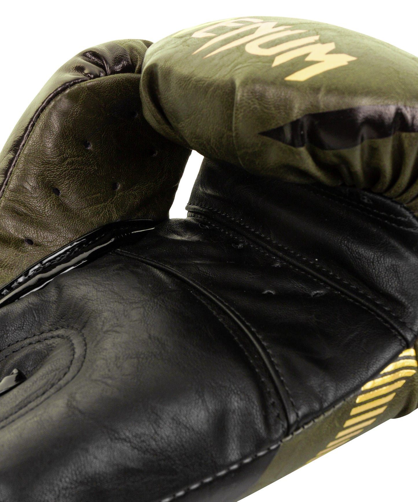 Gants de boxe Venum Impact – Kaki/Or