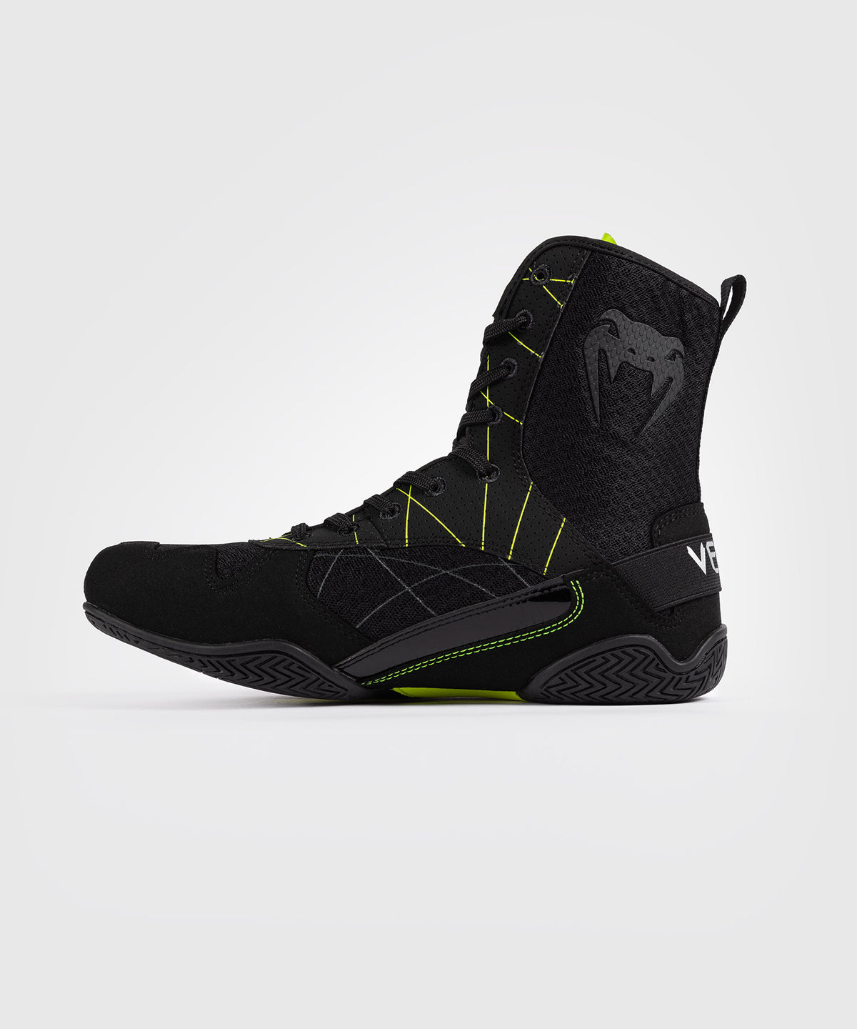 Venum Training Camp 4.0 Elite Boxing Schuhe - Schwarz/Neon Grün
