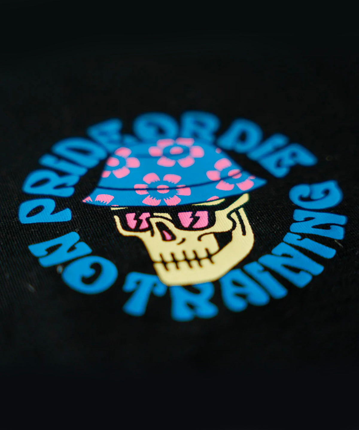 T-Shirt Pride Or Die No Training V.2 - Noir
