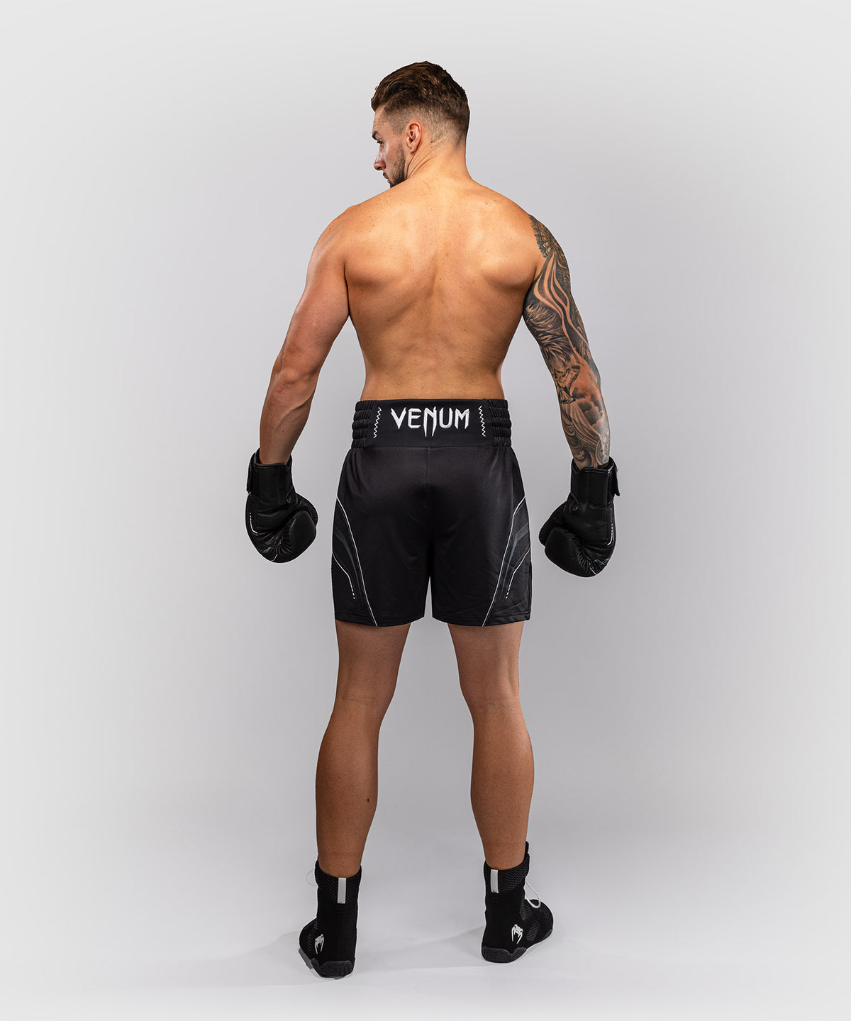 Short de Boxe Venum Streamline – Noir/Blanc