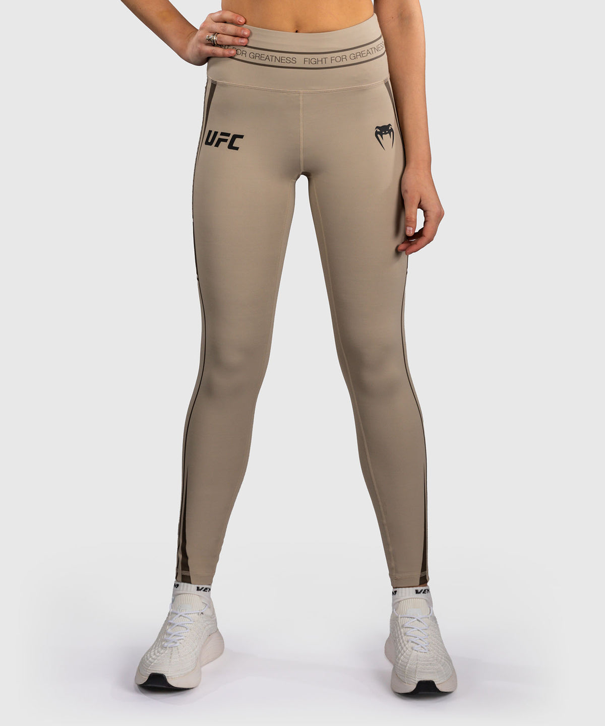 Venum UFC Unity by Venum Authentic Fight Week Pantalón de Compresión Técnico para Mujer - Arena