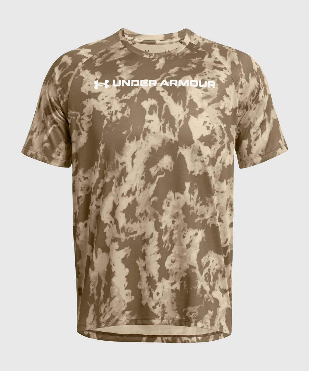 T-Shirt Under Armour Tech Abc Camo - Marron