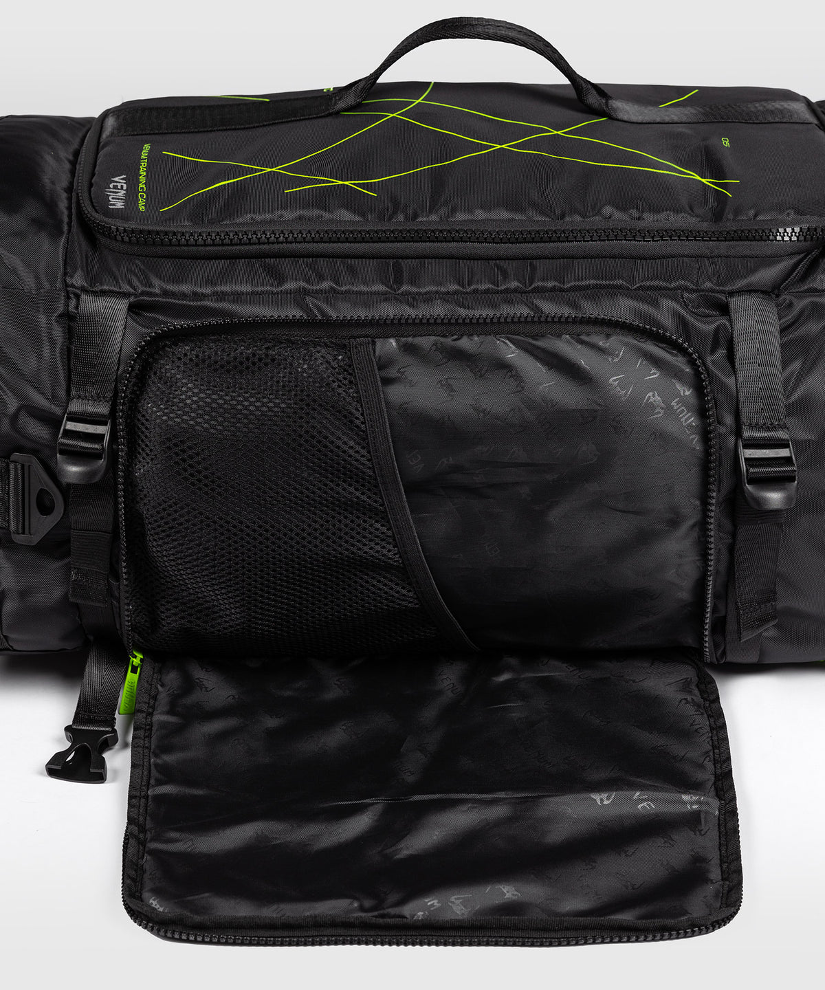 Sac de sport Venum Training Camp 4.0 - Noir/Vert Fluo