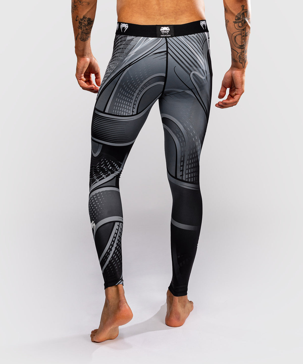 Venum Crimson Viper 2.0 Leggings a compressione - Nero/Grigio