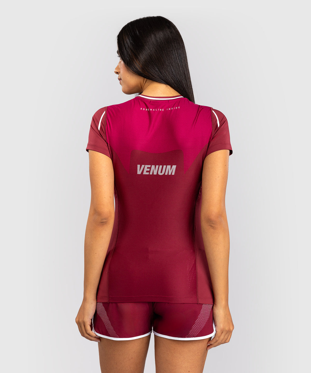 Venum Adrenaline T-shirt Dry-Tech Donna – Borgogna/Rosa