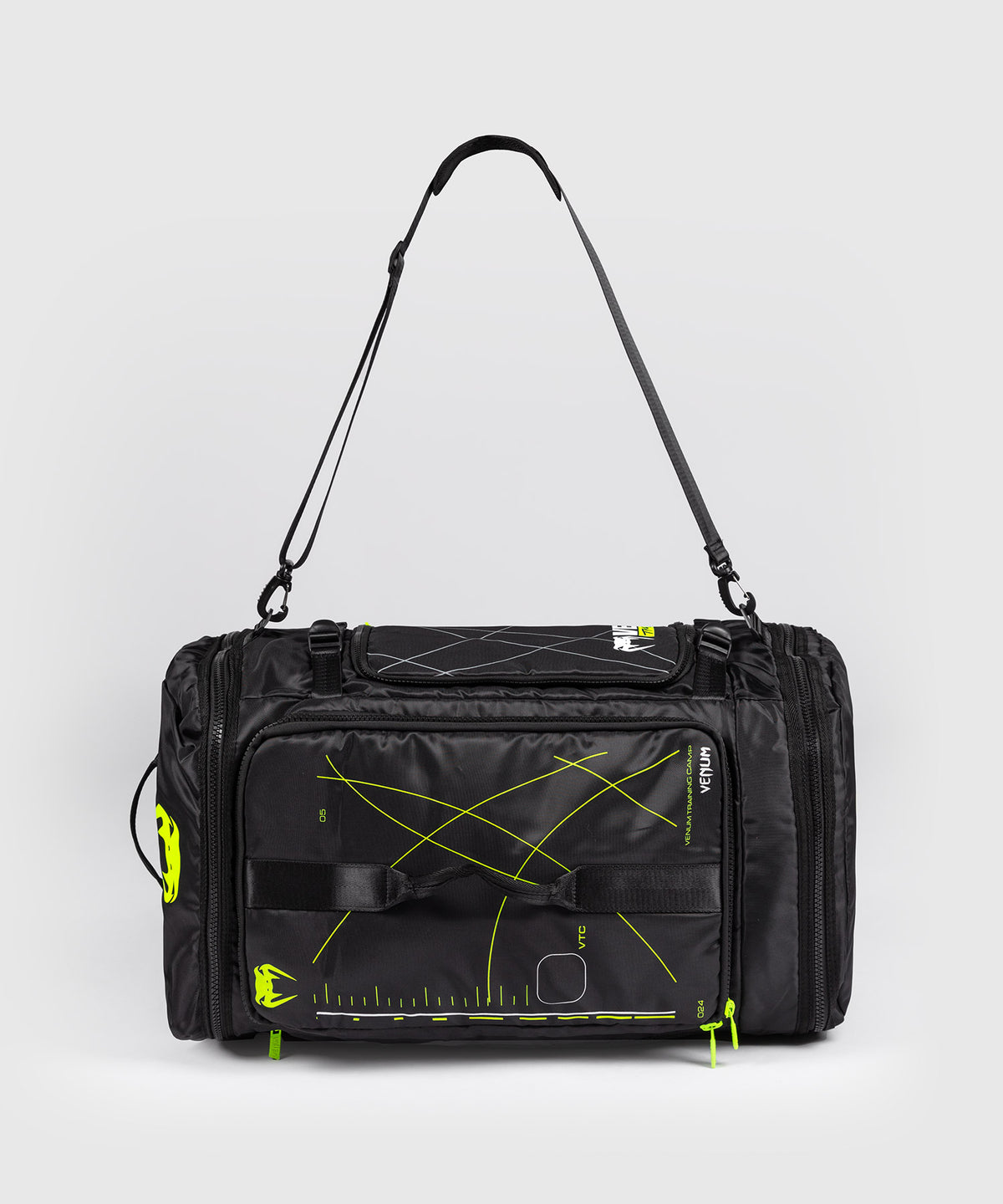 Sac de sport Venum Training Camp 4.0 - Noir/Vert Fluo