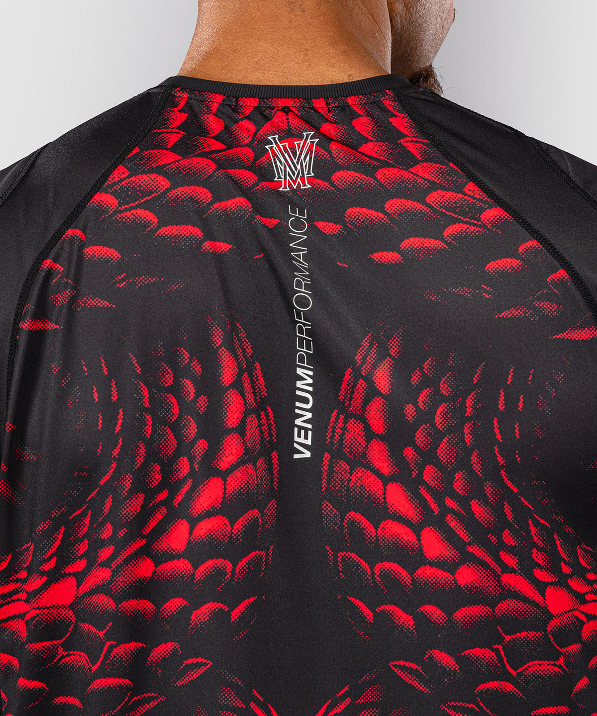 T-shirt Dry Tech Venum Matupa - Noir/Rouge/Argent