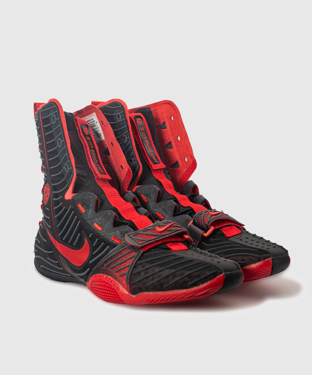 Chaussures de Boxe Nike Hyperko 3 - Noir/Rouge