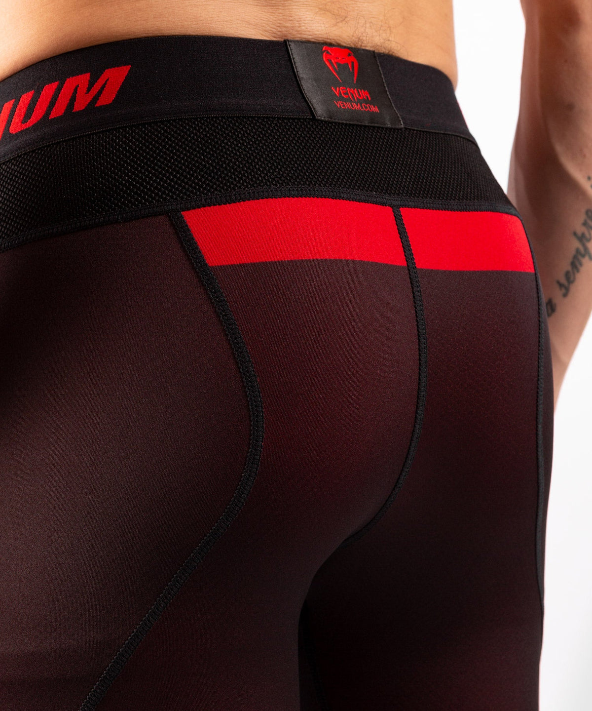 Venum NoGi 3.0 Compression Short - Black/Red