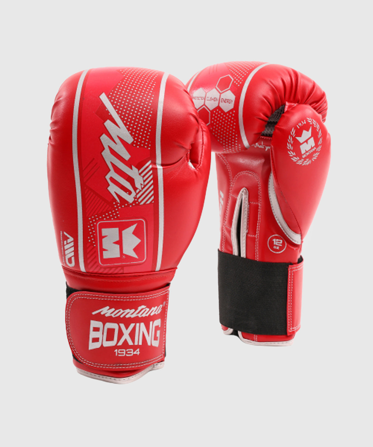 Montana Hawk Initiation Multiboxes Boxing Gloves - Red