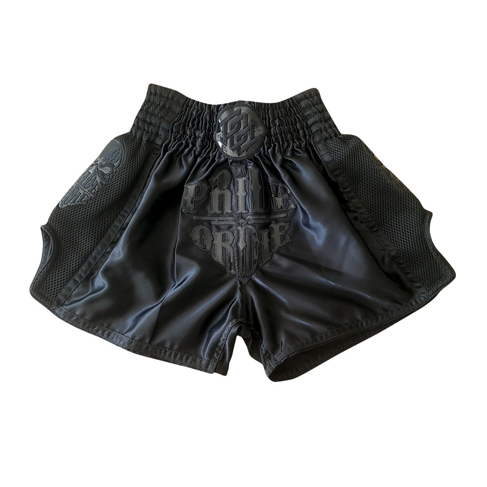 Pride Or Die Thai Reckless Muay Thai Shorts - Black
