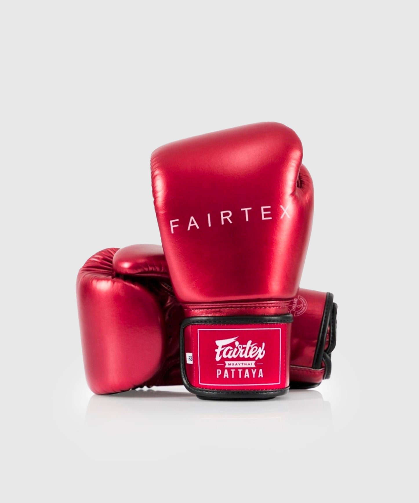Fairtex Metallic Boxhandschuhe - Rot