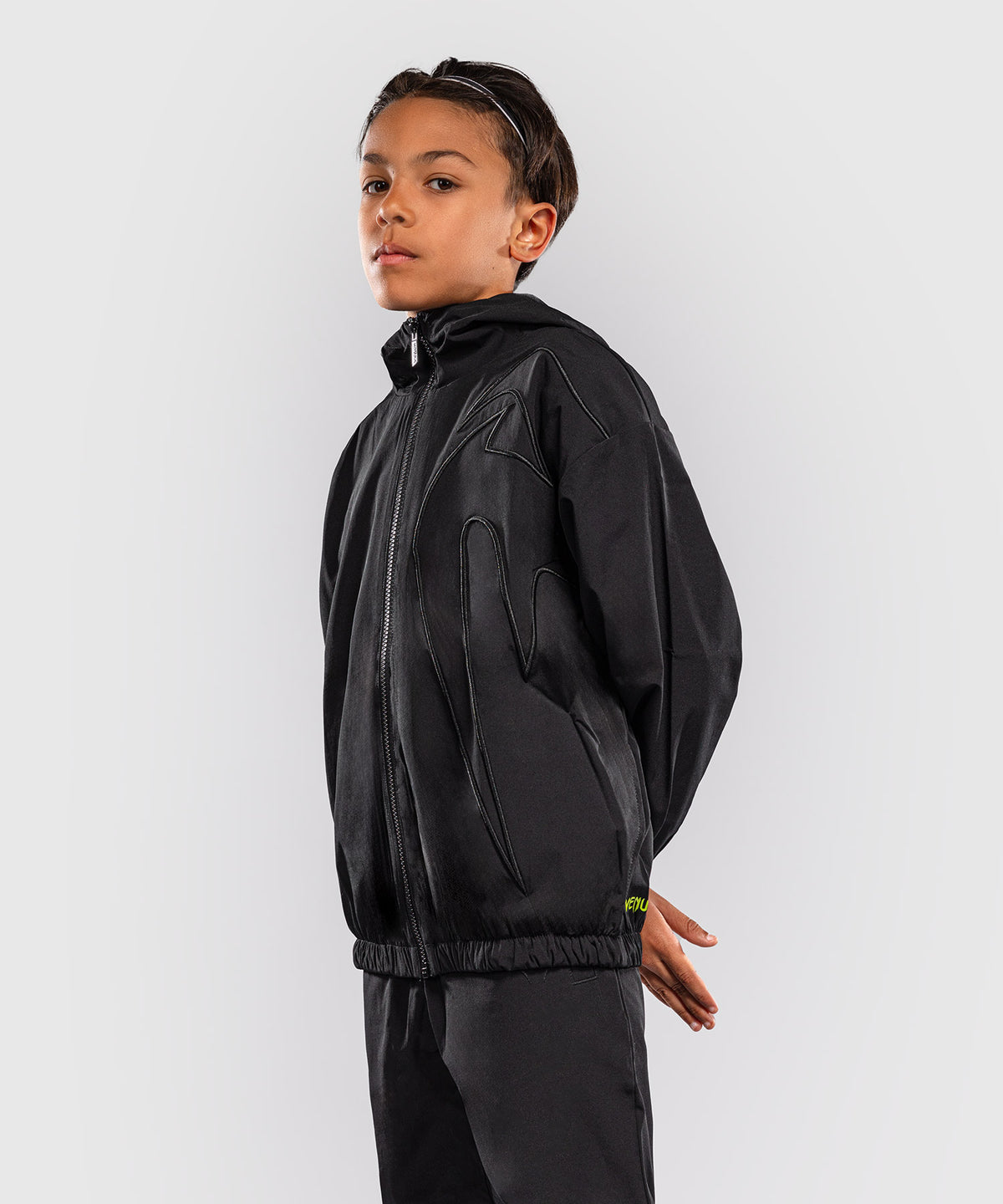 Veste de survêtement Pour Enfants Venum Giant 3D – Noir