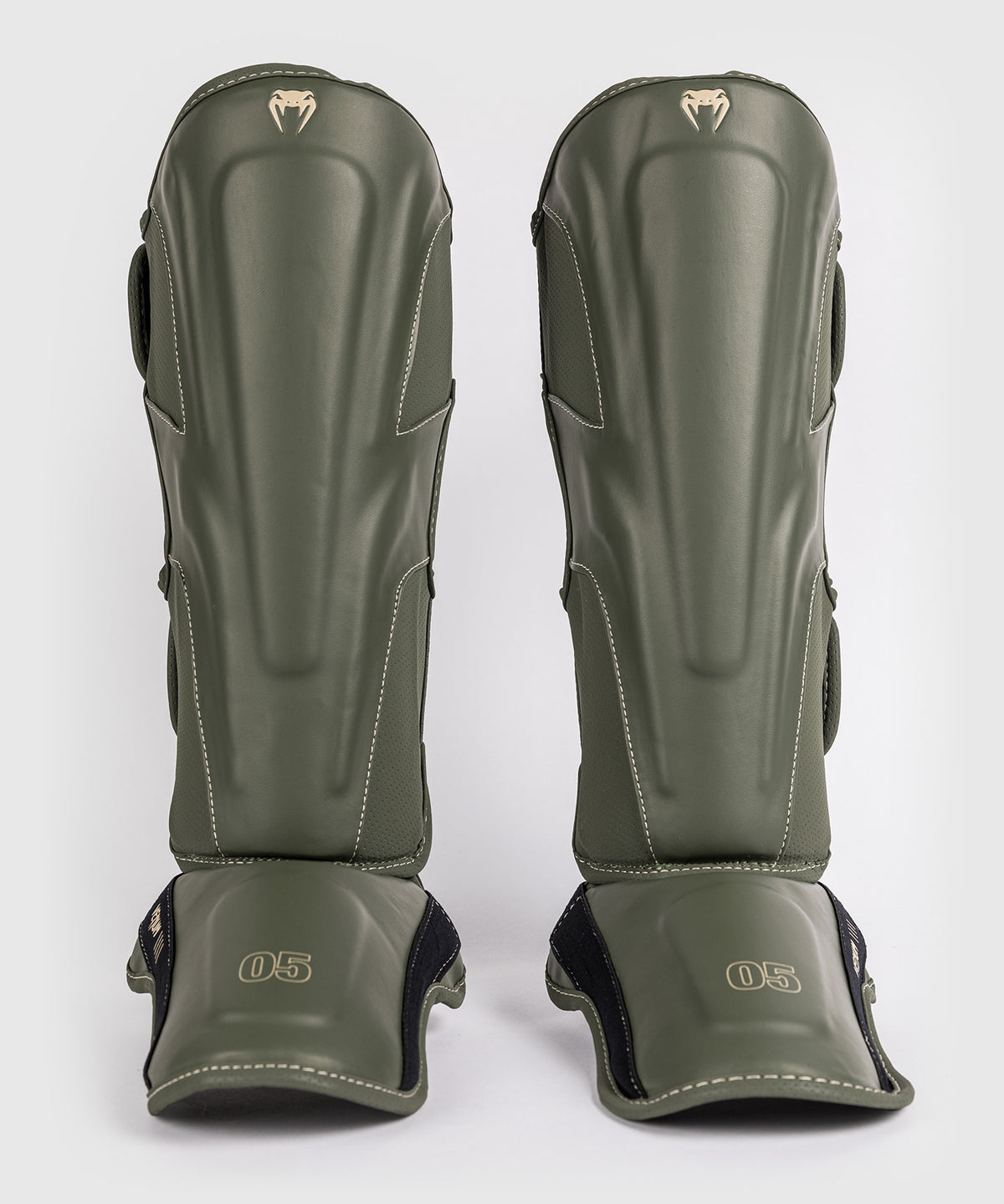 Protège-tibias Venum Impact Evo - Vert Militaire