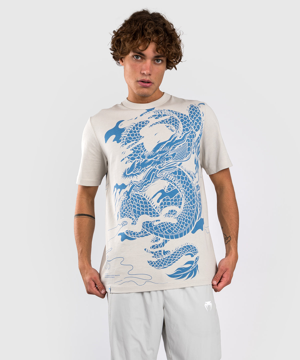 Venum Dragon's Flight Maglietta Uomo - Blu nebbioso