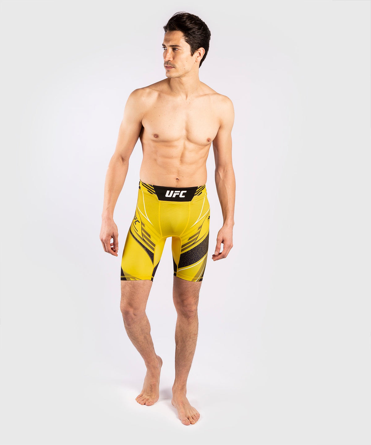 Short de compression pour Hommes UFC Venum Pro Line - Jaune