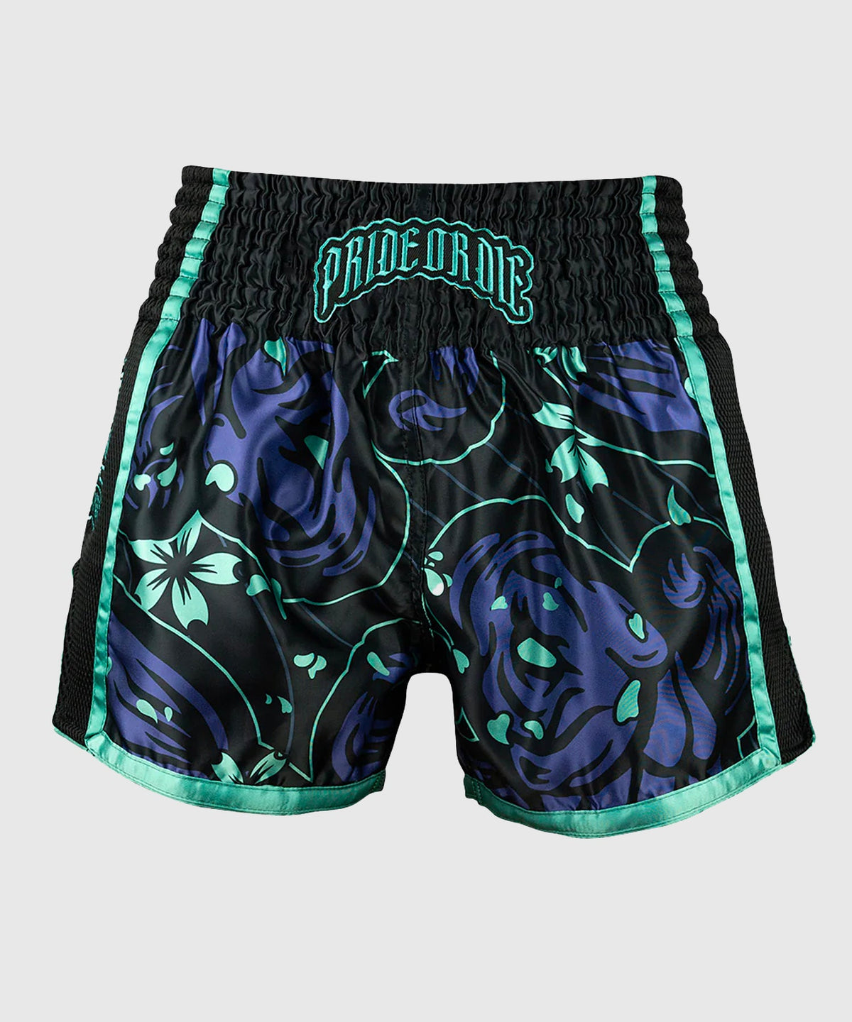 Pride or Die Survival Of The Fittest Pantaloncini da Muay Thai - Nero