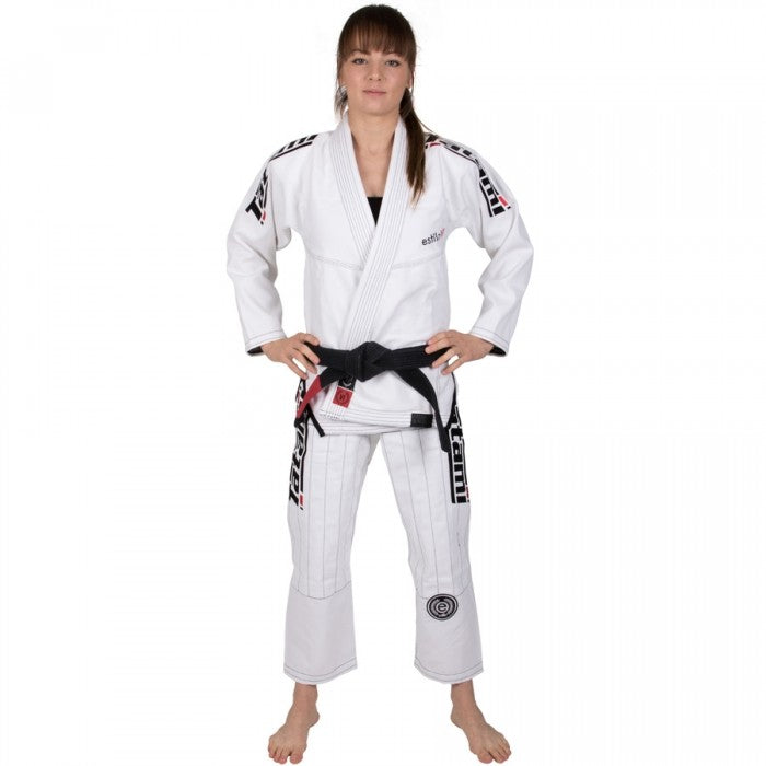 Tatami Fightwear Estilo 6.0 BJJ Gi Damen - Weiß/Schwarz